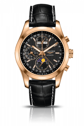 Longines Conquest Classic Moonphase Red Gold / Black L2.798.8.52.3