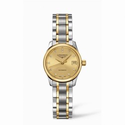 Longines Master Collection Date 25.5 Two Tone L2.128.5.37.7