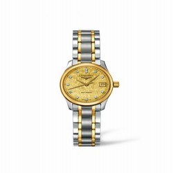 Longines Master Collection Date 25.5 Two Tone L2.128.5.38.7