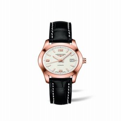 Longines Conquest Classic Automatic 29.5 Red Gold / White L2.285.8.76.3