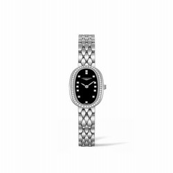 Longines Symphonette S Diamond / Black / Bracelet L2.304.0.57.6