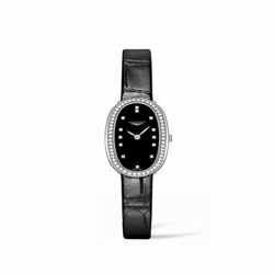 Longines Symphonette M Diamond / Black L2.305.0.57.0