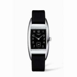 Longines BelleArti 25 Quartz Stainless Steel Black L2.501.4.53.3