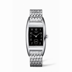 Longines BelleArti 25 Quartz Stainless Steel Black L2.501.4.53.6