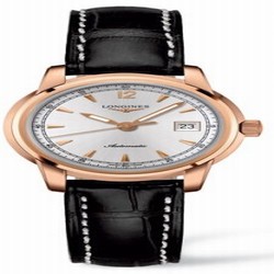 Longines Saint-Imier Date 30 Pink Gold L2.563.8.79.3