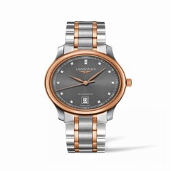 Longines Master Collection Date 38.5 Two Tone Rose / Grey L2.628.5.07.7