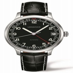 Longines Military 1938 24 hours Alligator L2.789.4.53.3