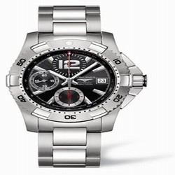 Longines Hydroconquest Chronograph Tachymeter Black L3.651.4.56.6