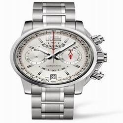 Longines Admiral Chronograph Silver L3.666.4.76.6