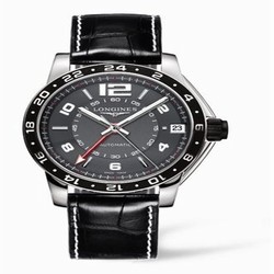 Longines Admiral GMT Grey L3.668.4.79.2