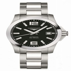 Longines Conquest 39 Automatic Black L3.676.4.58.6