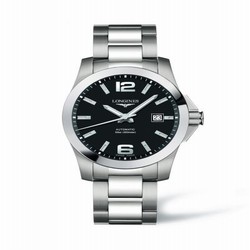 Longines Conquest Automatic 41mm Black L3.677.4.58.6