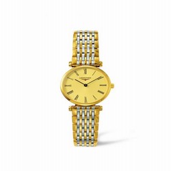 Longines La Grande Classique Quartz 24 Two Tone Yellow Roman L4.209.2.31.7