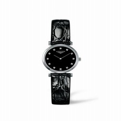 Longines La Grande Classique Quartz 24 Black Leather L4.209.4.58.2
