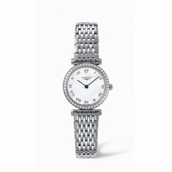 Longines La Grande Classique Quartz 24 Diamond Bezel L4.241.0.09.6