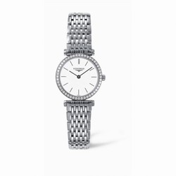 Longines La Grande Classique Quartz 24 Diamond Bezel L4.241.0.12.6
