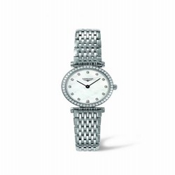 Longines La Grande Classique Quartz 24 Diamond Bezel L4.241.0.80.6