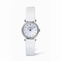 Longines La Grande Classique Quartz 24 Diamond Bezel L4.241.0.86.2