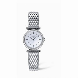 Longines La Grande Classique Quartz 24 Diamond Bezel L4.241.0.86.6