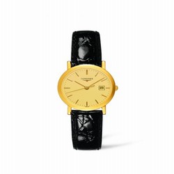 Longines Presence 26.8 Quartz Gold L4.279.6.32.0