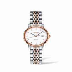 Longines Elegant Collection Automatic 29 Stainless Steel / Pink Gold / White L4.310.5.12.7