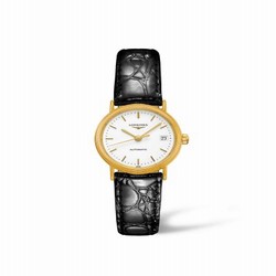 Longines Presence Automatic 25.5mm Stainless Steel / PVD Gold / White L4.321.2.12.2