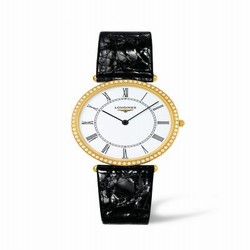 Longines La Grande Classique 33 Quartz Gold Diamond L4.691.7.11.0