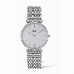 Longines La Grande Classique 33 Quartz White Gold Diamond L4.691.7.72.6