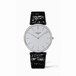 Longines La Grande Classique Quartz 37 White Gold Diamond L4.766.7.72.4