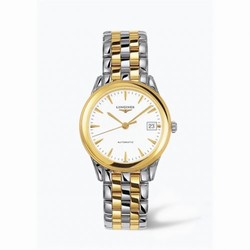 Longines Flagship 35.6 Automatic Two Tone White L4.774.3.22.7