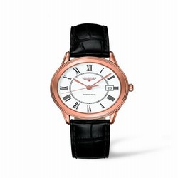 Longines Flagship 35.6 Automatic Pink Gold L4.774.8.21.2