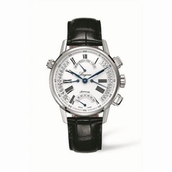 Longines Heritage Retrograde White L4.797.4.71.2