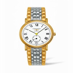 Longines Presence 38.5 Automatic Small Seconds Yellow L4.805.2.11.7