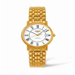 Longines Presence 34.5 Automatic Yellow L4.821.2.11.8