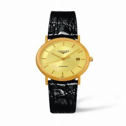 Longines Presence 34.5 Automatic Yellow L4.821.2.42.2