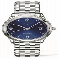 Longines Flagship 38.5 Blue / Bracelet L4.874.4.96.6
