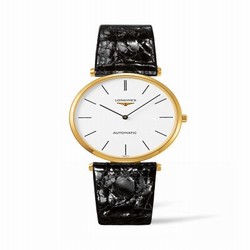 Longines La Grande Classique Automatic 36 Gold / White Stick L4.908.2.12.2