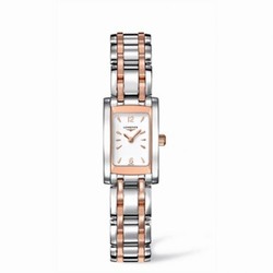 Longines DolceVita 16 Quartz Two Tone Pink L5.158.5.18.7