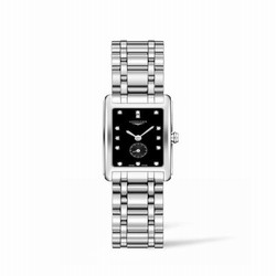 Longines DolceVita 20.5 Quartz Stainless Steel / Black / Bracelet L5.255.4.57.6