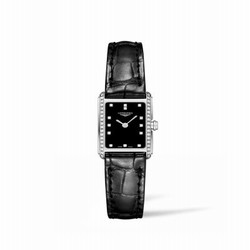 Longines DolceVita 17.4 Quartz Stainless Steel / Diamond / Black L5.258.0.57.0