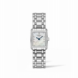 Longines DolceVita 17.4 Quartz Stainless Steel / Diamond / MOP / Bracelet L5.258.0.87.6