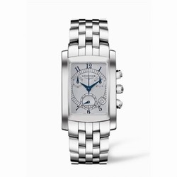 Longines DolceVita 28 Quartz Chronograph Stainless Steel Silver L5.656.4.73.6