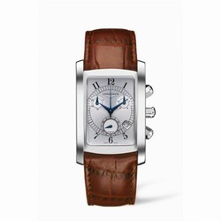 Longines DolceVita 30 Quartz Chronograph Stainless Steel Silver L5.680.4.73.4
