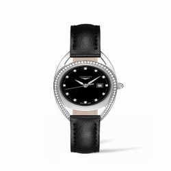 Longines Equestrian Horseshoe 30 Diamond / Black L6.137.0.57.0