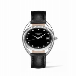 Longines Equestrian Horseshoe 34 Diamond / Black L6.138.0.57.0