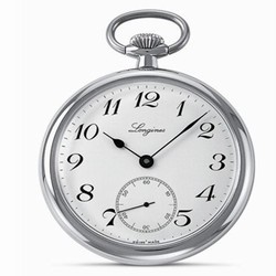 Longines Heritage Pocket Watch Arabic L7.014.4.73.1