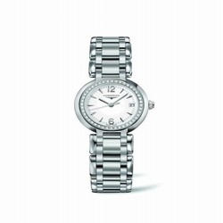 Longines PrimaLuna Quartz 26.5 Diamond Arabic L8.110.0.16.6
