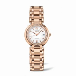 Longines PrimaLuna Automatic 26.5 Pink Gold Diamond Arabic L8.111.9.16.6