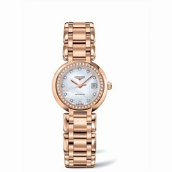 Longines PrimaLuna Automatic 26.5 Pink Gold Diamond MOP L8.111.9.87.6