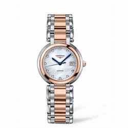 Longines PrimaLuna Automatic 30 Two Tone Pink MOP L8.113.5.87.6